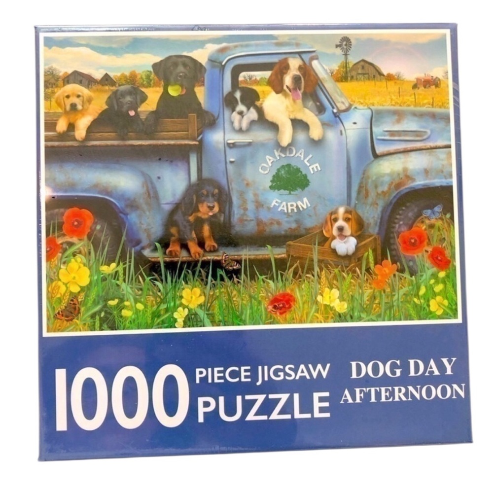NEW DOG DAY AFTERNOON 1000 puzzle NEW‎ IN BOX
